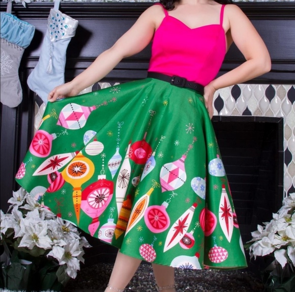 ISO Pinup Christmas Ornament